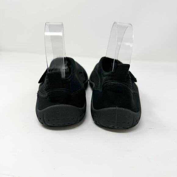 Fantiny Black Mesh Fabric Hook and Loop Closure Water Shoes Women's Size 38 US 8 - Picture 8 of 12
